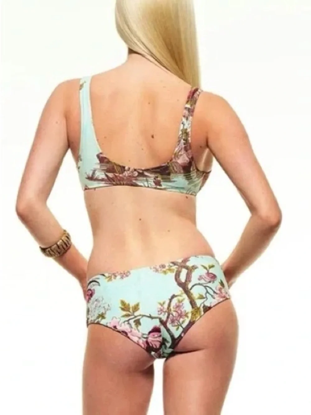 NWT Skims X Roberto Cavalli Collab Fagianella Hipster Bikini Bottom Size 3X